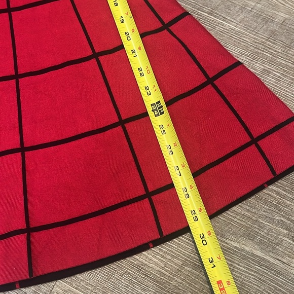 Sequin Hearts Girls Dress size XL color Red and Black short sleeve sweater dress - Picture 6 of 8